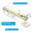 thumbnail image 4 of Acrylic Stapler, Portable Stylish Manual Effortless Desktop Accessories Stapler, Gold, 4 of 6