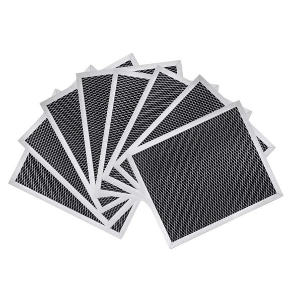 Nispira Replacement Range Hood Grease Filter with Charcoal Compatible with Broan 97007696, S97007696, 6105C, 1172266, 41F. A set of 8 Filters