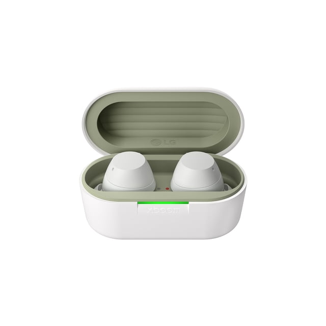LG xboom Buds Lite by will.i.am | Audífonos Bluetooth | xboom Signature Sound con driver de grafeno | Color Blanco