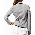 thumbnail image 3 of Aloohaidyvio Blazers for Women Fall Winter Women's Solid Color Blazer Cardigan Casual Long Sleeve Suit Jacket with Pockets, 3 of 5