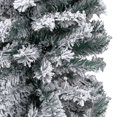 thumbnail image 2 of vidaXL Slim Artificial Pre-lit Christmas Tree with Ball Set Green 150 cm, 2 of 5