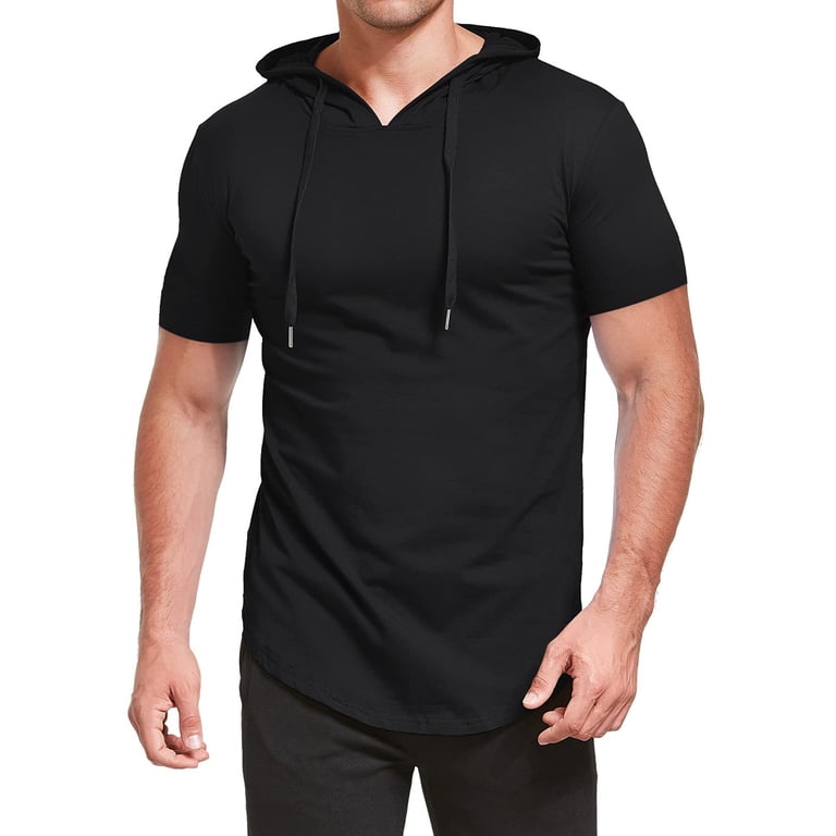 HAOMEILI Men's Lightweight Cotton Hoodie photo 2