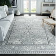 thumbnail image 2 of SAFAVIEH Alhambra Leptis Oriental Area Rug, Cream/Grey, 6'7" x 6'7" Square, 2 of 9