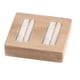 thumbnail image 3 of Vitrina de madera para joyas con cajón y acolchado de piel sintética, para guardar pendientes. L, 3 of 8