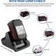 thumbnail image 3 of Cargador lcs40 para cargador 36V lcs40 lcs36 compatible con batería 36V 40v bl20362 - xj bl2536 - xj lbxr36 lbx36 lbxr2036 lbx1540 lbx2040 lbx2540 para cargador Decker 40v negro (euro) JAMW Sencillez, 3 of 5