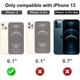 thumbnail image 6 of iPhone 13 Wallet Case with Credit Card Holder for Women Men PU Leather Wallet Case for iPhone 13 Case 6.1 inch (Red), 6 of 12