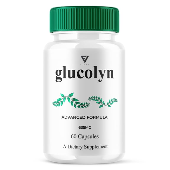Glucolyn Advanced Blood Support Capsules, Glucolyn Supplement (60 Capsules)