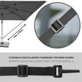 thumbnail image 6 of Offset Umbrellas Cantilever Paraso Wind Straps Umbrella Wind Stabilizer Straps Offset Pool Umbrella Stabilizer Adjustable Fixed Bands Suitable for Most Outdoor Patio Umbrella, 6 of 6