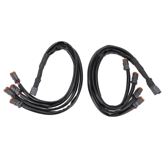 DT Wiring Harness Adapter, High Power DT Wiring Harness Adapter Splitter for LED Light Bar, LED Cubes, LED Work Lights