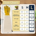 thumbnail image 7 of Kings County Tools Gloves for Women and Men - Full Arm Protection - Reinforced Cowhide Leather & Canvas, Large, 7 of 7