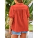 thumbnail image 2 of Camisa PRETTYGARDEN Naranja de Algodón con Botones XXL, 2 of 8