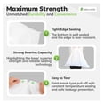 thumbnail image 6 of Trash Bags 13 Gallon 800 Count, Tall Kitchen Garbage Bags with Drawstring, 0.9mil Heavy Duty Leak Proof Odor Resistant Plastic Trash Bags for Home Office Use, 6 of 7