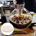thumbnail image 2 of Shisuyan 20Pcs Coffee Syphon Cloth Coffee Filter Replacement Coffee Syphon Cotton Cloth Filter Cloth, 2 of 8