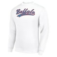thumbnail image 2 of Men's Starter White Buffalo Bills Tailsweep Team Graphic Tri-Blend Fleece Pullover Sweatshirt, 2 of 3