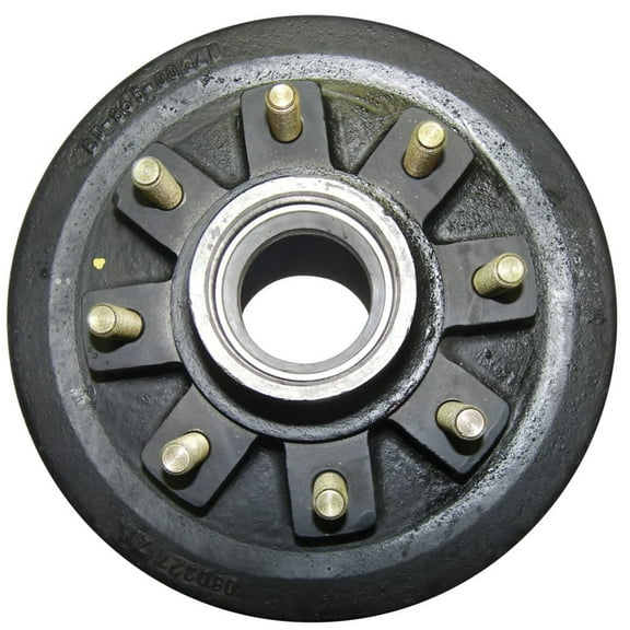 AP Products 014-134543 Brake Drum/Hub 6000-7000 lbs. - 8 on 6.5", 9/16" Studs