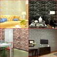 thumbnail image 1 of Pegatina de pared 3D 3D, fondo de espuma xpe, pegatina de pared, papel tapiz autoadhesivo, patrón de ladrillo retro, papel tapiz autoadhesivo, pegatina de pared, 1 of 2