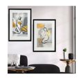 thumbnail image 3 of SET DE 2 CUADROS DECORATIVOS ELABORADOS TOTALMENTE A MANO LUNE ART GALLERY Pinturas modernas hechas totalmente a mano, 3 of 4