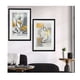 thumbnail image 3 of SET DE 2 CUADROS DECORATIVOS ELABORADOS TOTALMENTE A MANO LUNE ART GALLERY Pinturas modernas hechas totalmente a mano, 3 of 4
