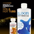 thumbnail image 5 of Puri Tech Spa 6 Month Care Kit Includes 4 Pack of Elixir 3-in-1 Weekly Care 32 oz Plus Single Clear Out Hot Tub Cleaner 4 oz Removes Gunk from Walls Drains and Pipes in Spas and Hot Tubs, 5 of 7