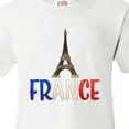 thumbnail image 4 of Inktastic France Eiffel Tower Flag in Text Youth T-Shirt, 4 of 5