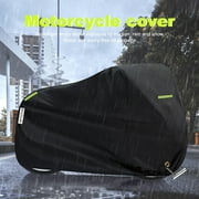 OPTUTUS 210D Oxford Motorcycle Cover All Season,Universal Weather Durable Quality Waterproof Sun Outdoor Protection Scooter Shelter Tear Proof Night Reflective-79 x 35 x 39 inch