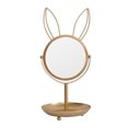 thumbnail image 1 of letairis Jewelry Storage Rack Large Capacity Multifunctional Display Stand Delicate Decoration Organizer Household Living Room Rabbit storage mirro NO2, 1 of 6