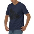 thumbnail image 4 of TJOUL Unisex Adult Regular Fit Tee Shirt for Daily Wear, 4 of 5