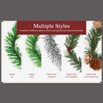 thumbnail image 6 of Haute Decor GarlandTies, 20 Pack - Noble Pine with Pinecones   Size: 14 Inches Long, 6 of 6