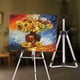 thumbnail image 5 of Caballete de pintura con trípode de altura ajustable, estante de pintura, caballete plegable, 5 of 8