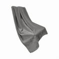 thumbnail image 5 of AuroraX Dark Gray Thick Solid Fleece Throw Blanket Soft Cozy Blanket for Office Nap 27"x39" Throw, 5 of 5
