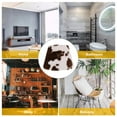 thumbnail image 3 of CTIRCHIU Plush Lampshade For Tabletop And Bedside Lamps Design Easy Installation For Decor Shape Light Cover, 3 of 8