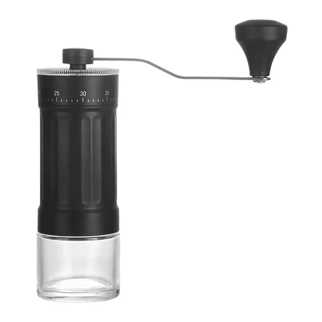 Molinillo de Café Manual con 40 Configuraciones Ajustables, Molinillo de Café de Mano, Máquina de Café Cónica, Molinillo de Café