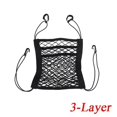 thumbnail image 1 of Red de almacenamiento artificial para asiento trasero de asiento de automóvil, bolsa de malla de 3 capas, barrera elástica universal para mascotas zhangyuxiang LED, 1 of 2