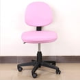 thumbnail image 2 of Forro Suave para Silla de Oficina Sunnimix Cubierta de Silla de Computadora de Oficina Rosado, 2 of 5