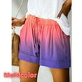 thumbnail image 2 of gakvbuo Summer Drawstring Shorts For Women With Pockets Casual Summer Elastic Waist Casual Tie-Dye Lightweight Shorts Baggy Trendy Paperbag Shorts, 2 of 6