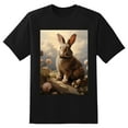 thumbnail image 2 of Plus Size Shirt for Women Black Tops for Women Short Sleeves Shirt for Women Easter T Shirt Crewneck Shirt for Women XL, 2 of 5