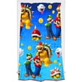thumbnail image 4 of Super Mario Kids Lights Off Room Darkening Curtain Panel, 63" Length, Blue, 4 of 5