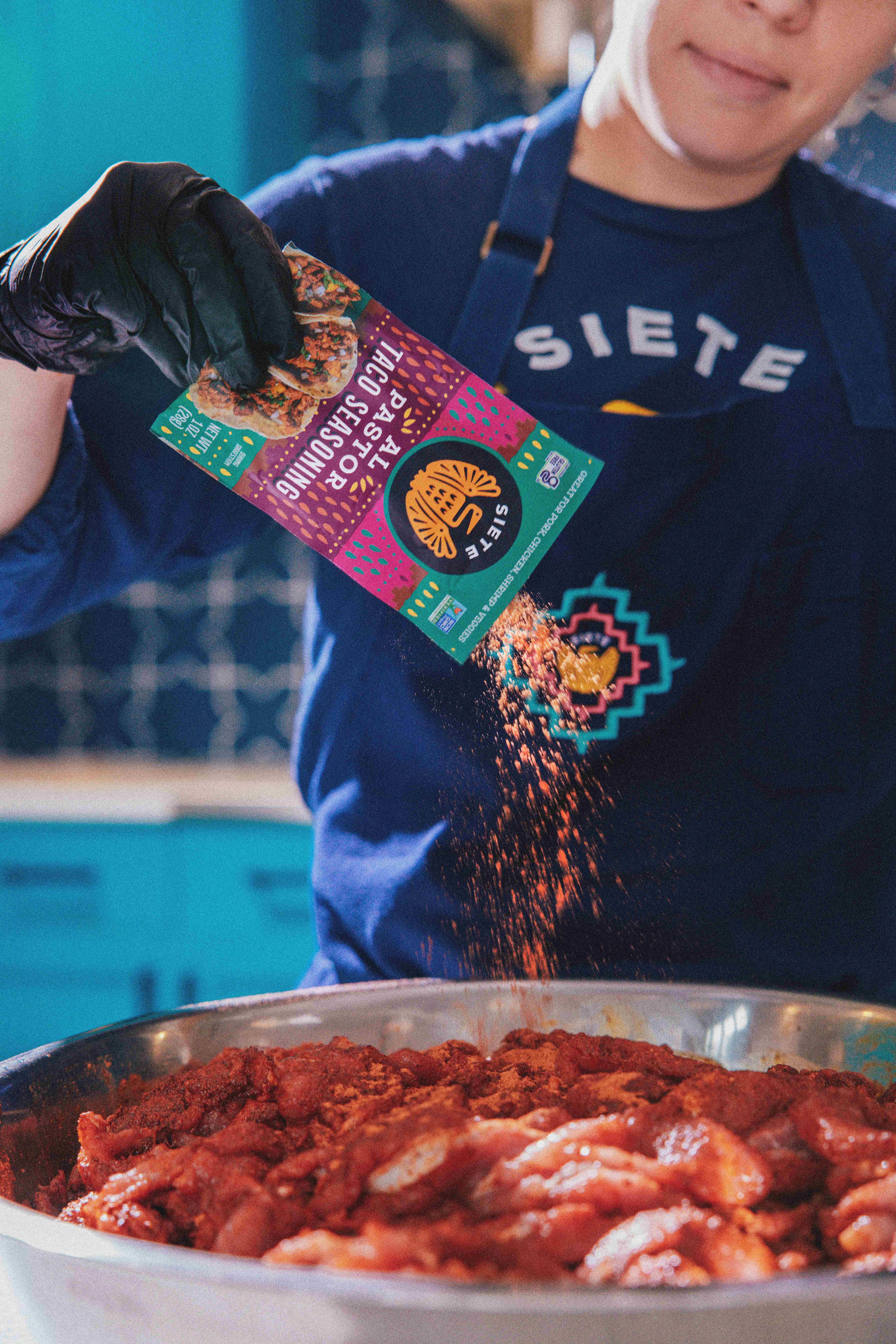 (5 pack) Siete Family Foods Al Pastor Seasoning, 1oz packet