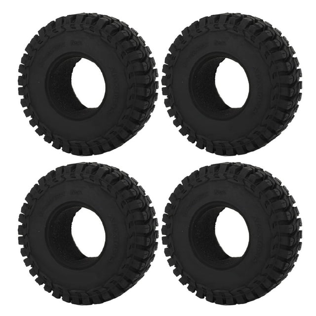 Ensemble de Moyeu de Roue de Voiture RC en Plastique Léger, Adapté aux Voitures RC Crawler, Installation Rapide. Force de Compression Exceptionnelle, Améliore la Performance, Design Élégant avec Pneus