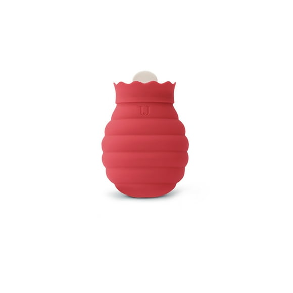 Hot Water Bag Microwave Heating Silicone Bottle Winter Heater With Knitted Cover Hand Warmer Hot