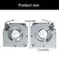 thumbnail image 3 of CPU GPU Fan Laptops Cooling Fan DC5V 4Pin 4wires Coolers for Mechanical Yaoshi 15Pro Pterosaur 15Pro Part, 3 of 8