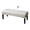 Cream, variant on Dining Bench Cover Waterproof, Stretch Bench Slipcover PU Dining Room Bench Covers with Elastic Bottom for Living Room Bedroom Hotel-cream-71x16x6 in