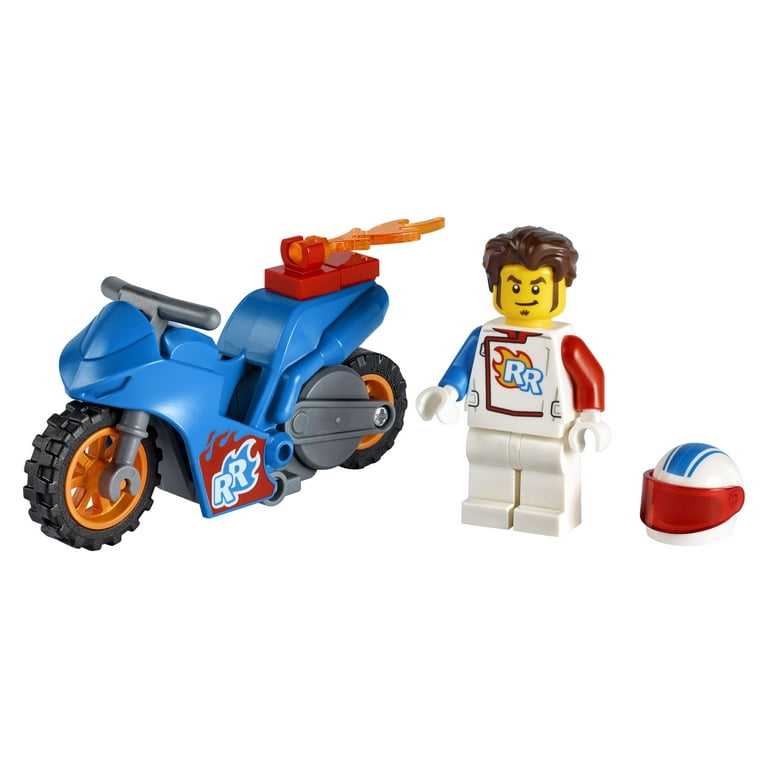 てっち LEGO City Stuntz Rocket Stunt Bike 60298 Building Set (14 Pieces