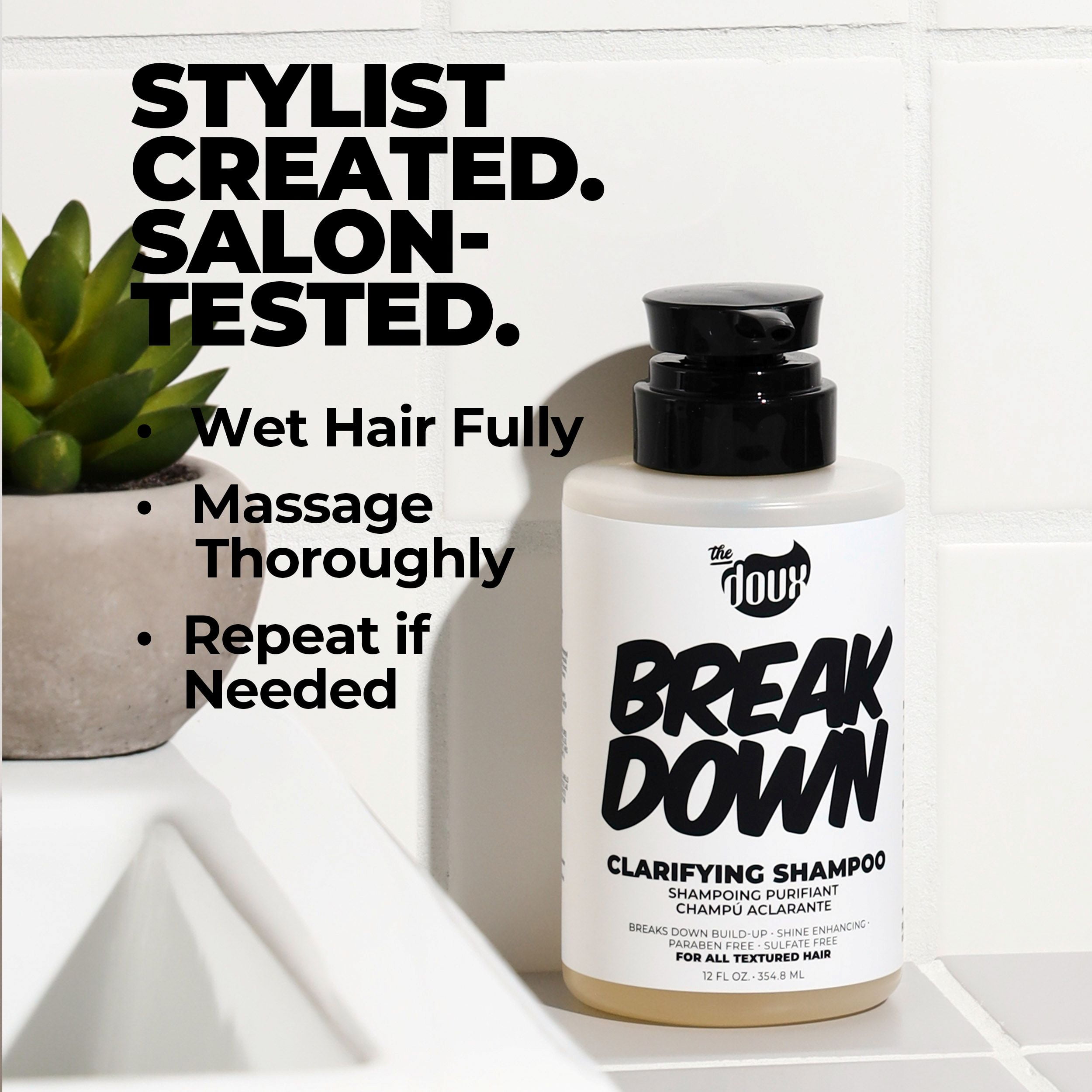 シャンプー Dumbow The Doux Break Down Clarifying Shampoo for All Textured Hair - 12