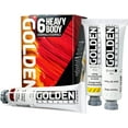 thumbnail image 1 of Golden Heavy Body Artist Acrylic Set - Essentials Set of 6, Assorted Colors, 59 ml Tubes, 1 of 4