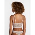 thumbnail image 3 of No Boundaries Seamless Cami Bra and Thong Panties Set, 2 Piece, Women's XS-XXXL, 3 of 5