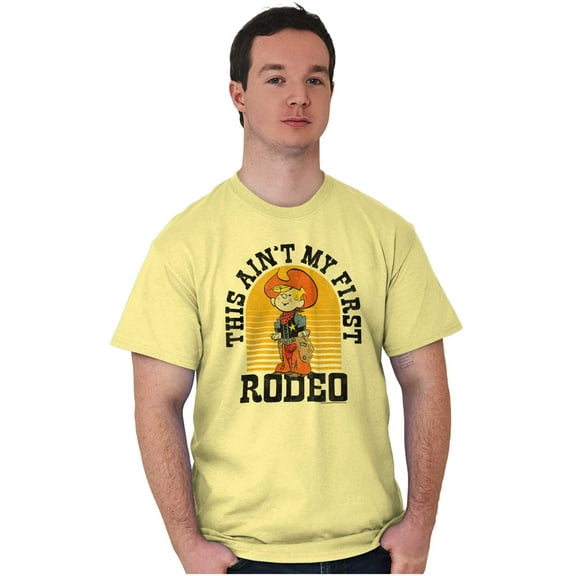 Vintage Comic Aint My First Rodeo Men's Graphic T Shirt Tees Brisco Brands S