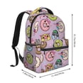thumbnail image 3 of KLL Cute Donuts Print Casual Backpack for Men Women,Travel Casual Backpack Outdoor Activities Bag Daypack for Travel Hiking Shopping Daily, 3 of 5