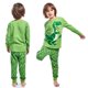 thumbnail image 3 of Pijamas para niños Pijama Dinosaurio Niños pequeños Pjs Infantil Halloween Fiesta de cumpleaños Regalo Conjunto de Ropa de Dormir Verde, 3 of 4