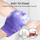 thumbnail image 5 of Juego de 5 pares de guantes de baño exfoliantes Evridwear de doble textura, 5 of 8